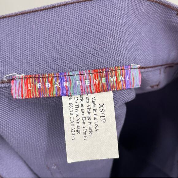 Urban Renewal UO Purple Carpenter Mom Shorts XS - Picture 5 of 6